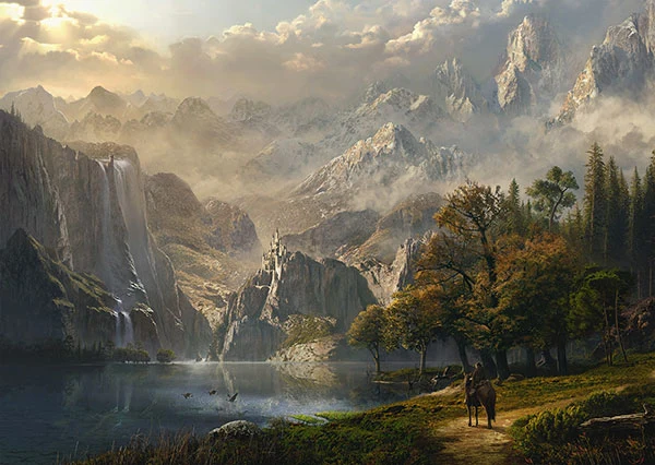 Pastoral Waterfall