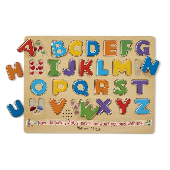 See & Hear Sound Puzzle - Alphabet