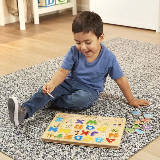 See & Hear Sound Puzzle - Alphabet
