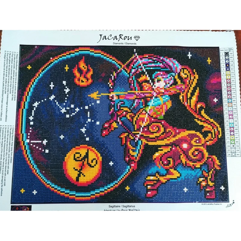 Sagittaire/ Sagittarius, Diamond Painting