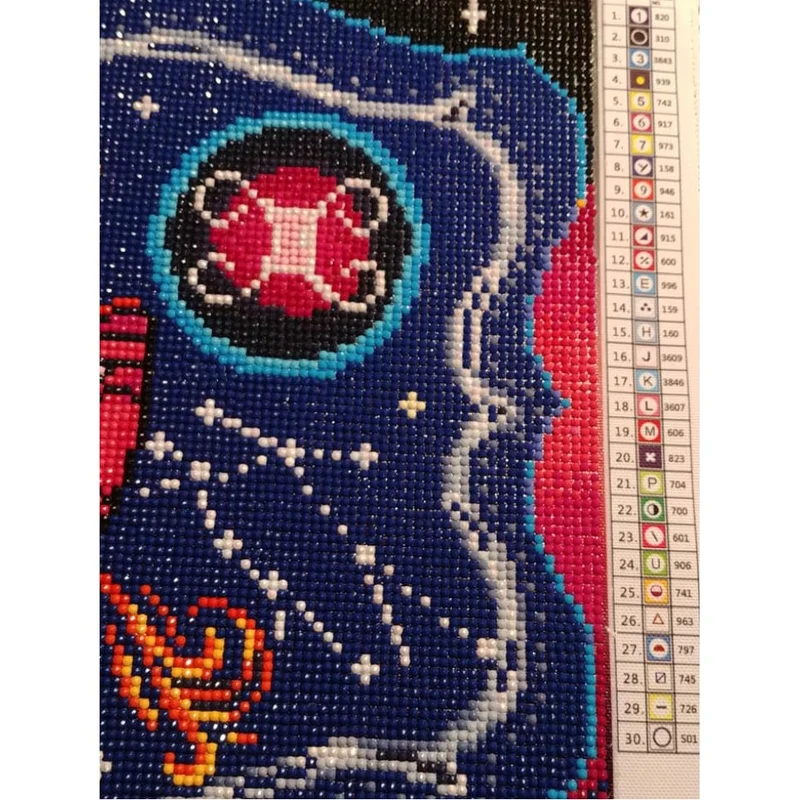 Gemeaux/ Gemini, Diamond Painting