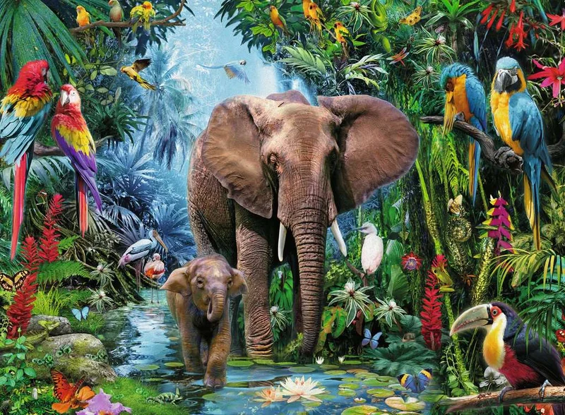 Ravensburger Safari Animals (150 pcs)