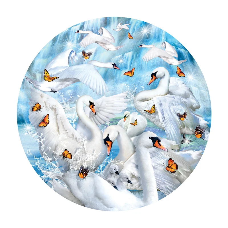 Swan Waterfall (Shaped), Lori Schory