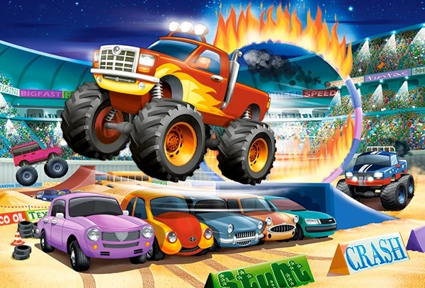 Jumping Monster Truck