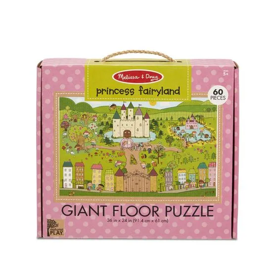 Natural Play Floor Puzzle: Princess Fairyland