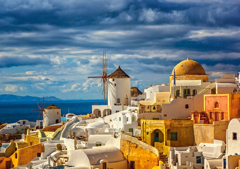 View of Oia Santorini, Markus Stauffer