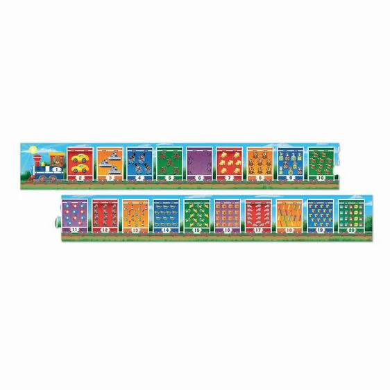 Number Train- Floor Puzzle