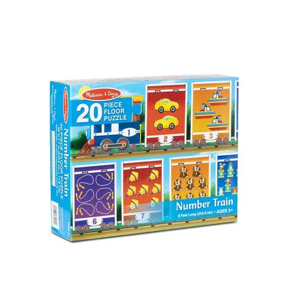 Number Train- Floor Puzzle