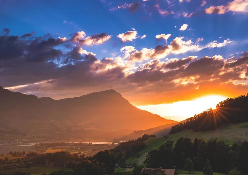 23725 Natur - Sonnenaufgang Puzzle