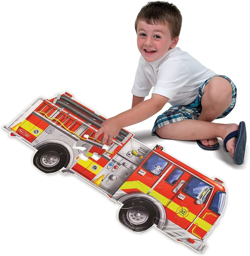 Giant Fire Truck- Floor Puzzle