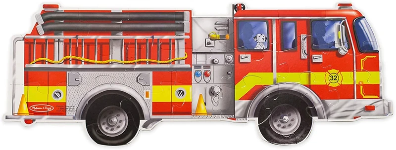 Giant Fire Truck- Floor Puzzle
