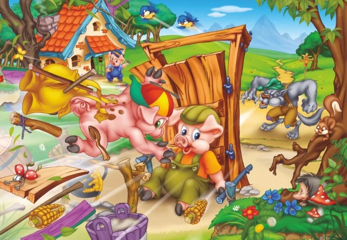 The Three Little Pigs (240 pcs)