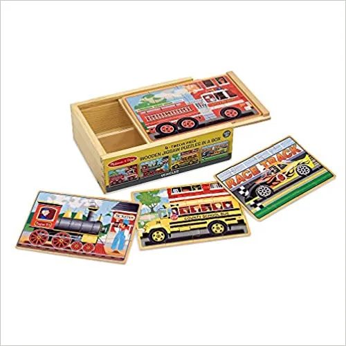 Vehicles Jigsaw Puzzles in a Box