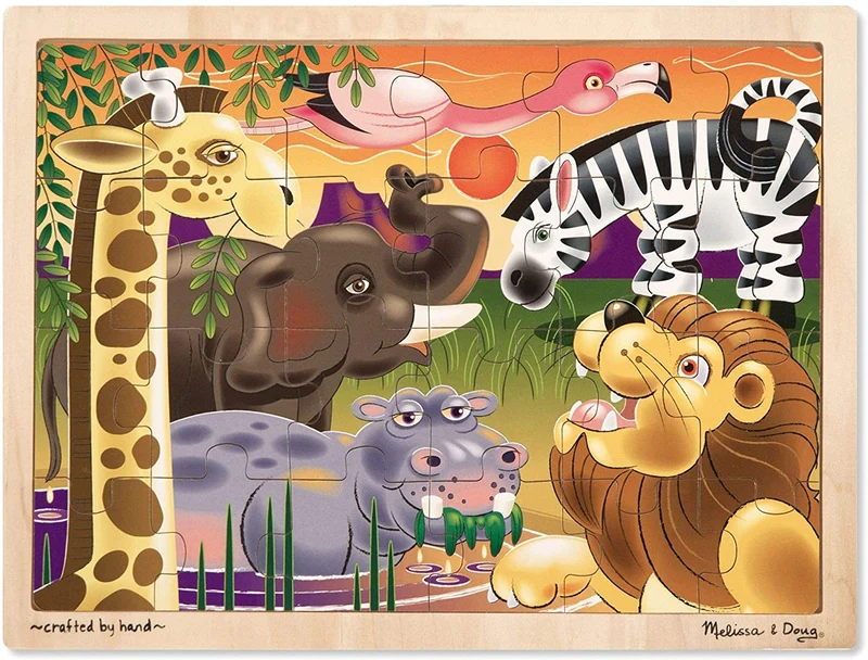 African Plains- Wooden Puzzle