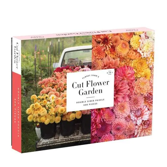 Floret Farm's Cut Flower Garden - Double Sided Puzzle