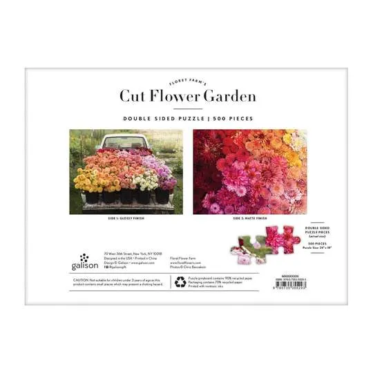 Floret Farm's Cut Flower Garden - Double Sided Puzzle