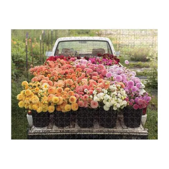 Floret Farm's Cut Flower Garden - Double Sided Puzzle