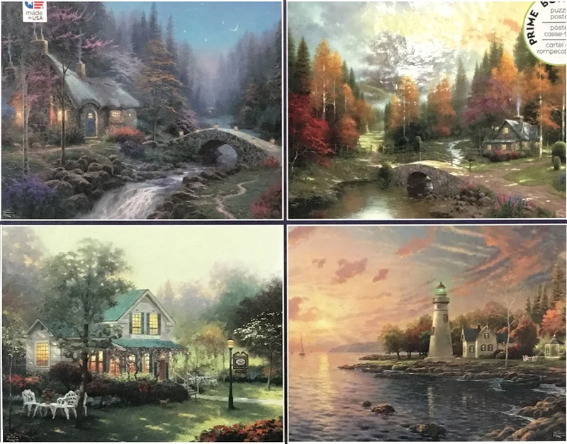 Thomas Kinkade 4-in-1 Pack