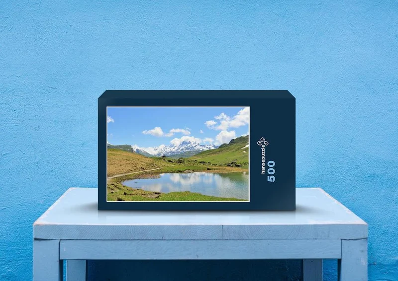 34814 Natur - Bergsee Puzzle