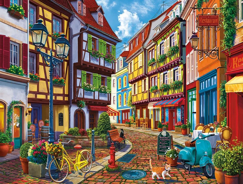 Old World Street, Art World