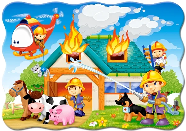 Fire Brigade in Action
