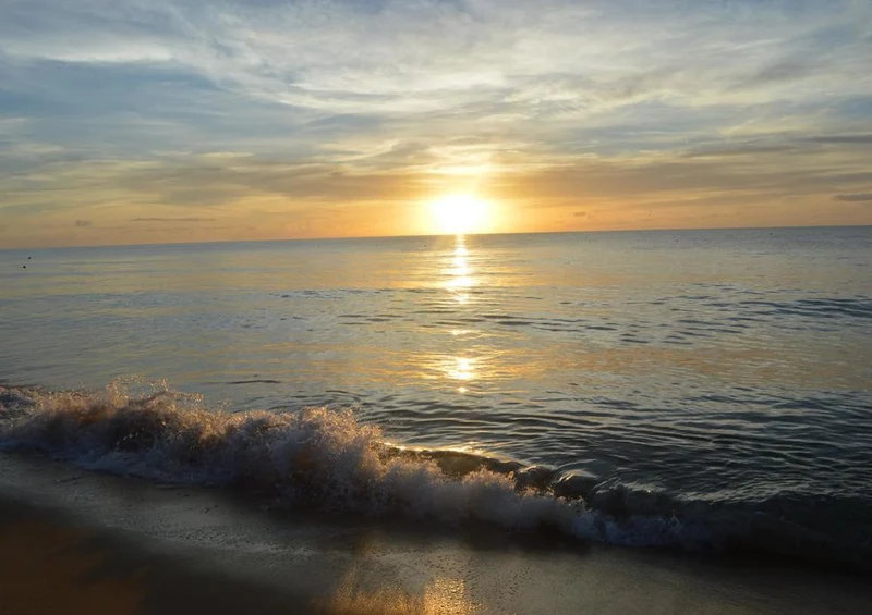 25370 Natur - Sonnenuntergang am Meer Puzzle