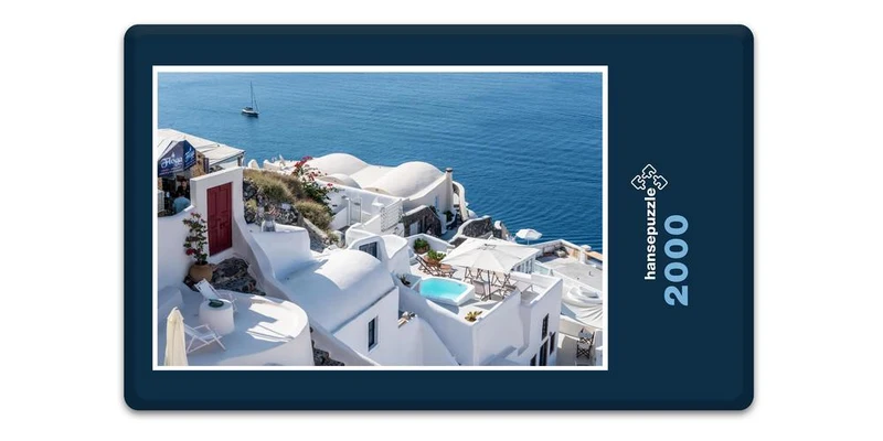 18358 Natur - Santorini Puzzle