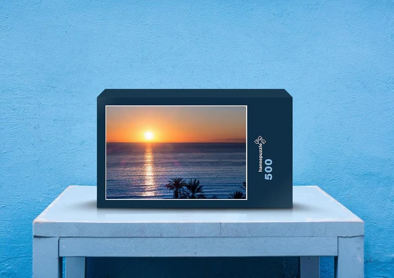 45075 Natur - Sonnenuntergang Puzzle