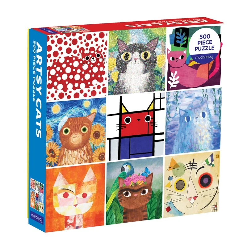 Artsy Cats (500pcs)