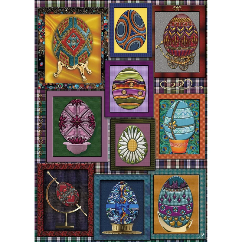 Des Oeuf Encadres/ Eggs in Frames