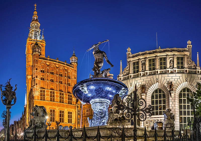 Gdansk, Neptune Fountain