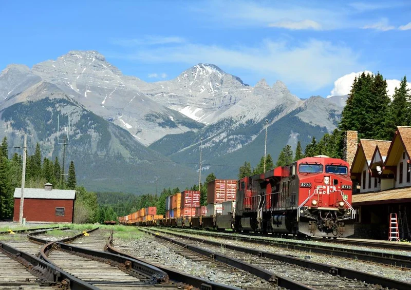 19890 Orte - Banff Bahnhof Puzzle