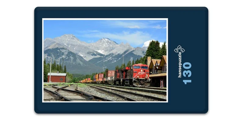 19890 Orte - Banff Bahnhof Puzzle