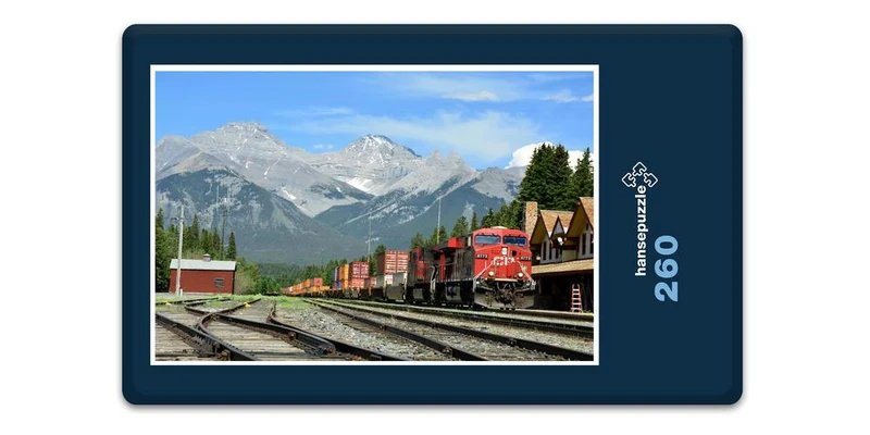 19890 Orte - Banff Bahnhof Puzzle