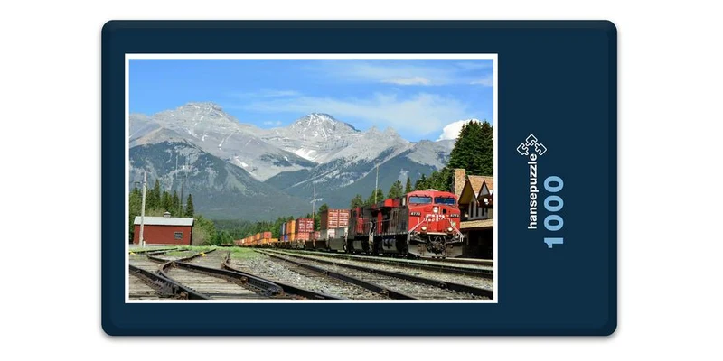 19890 Orte - Banff Bahnhof Puzzle