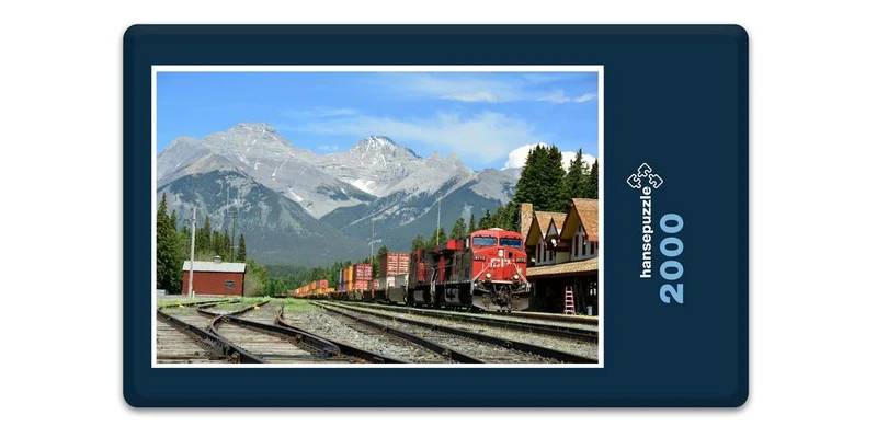 19890 Orte - Banff Bahnhof Puzzle