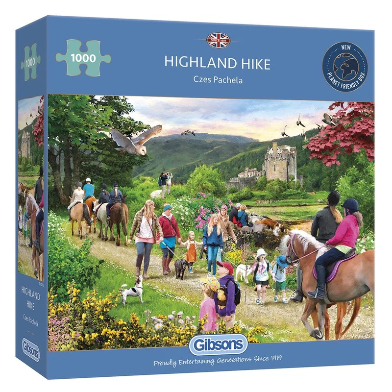Highland Hike, Czes Pachela (1000pcs)