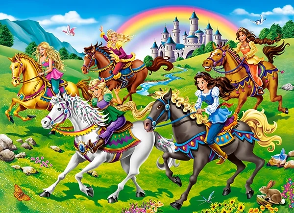 Princess Horse Ride, 100pc