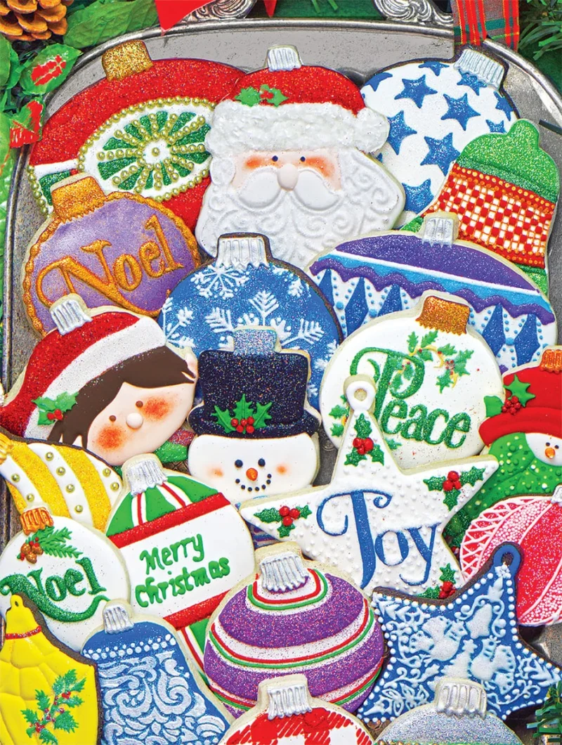 Christmas Ornament Cookies, Sandra Garvey