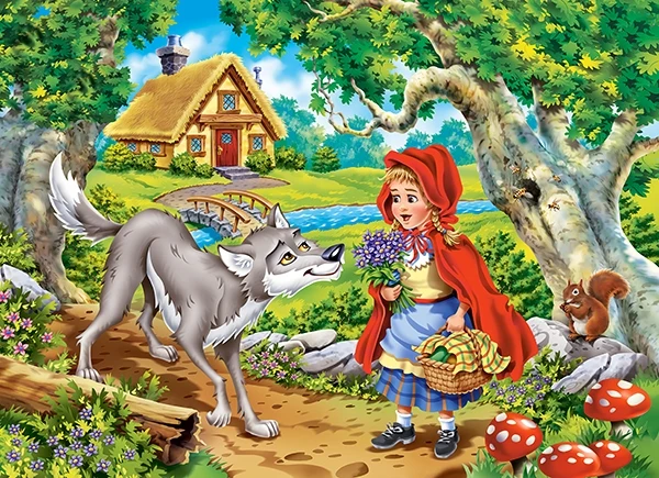 Little Red Riding Hood, 70 Pieces