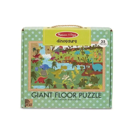 Natural Play Floor Puzzle: Dinosaurs