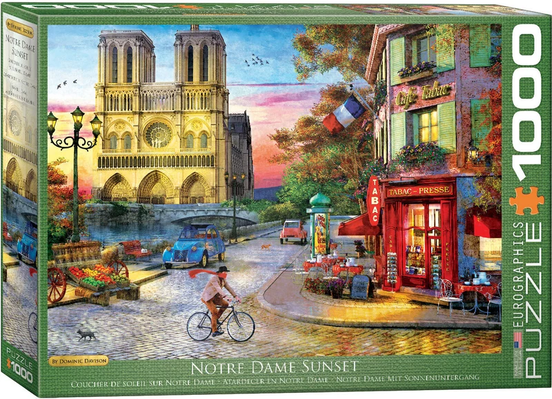 Notre Dame Sunset, Dominic Davison