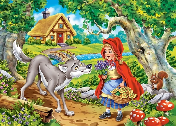 Little Red Riding Hood, 60pc