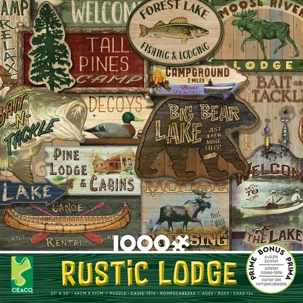 Rustic Lodge - Lodge Signs