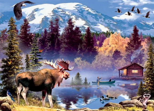 Wild - Moose Cabin