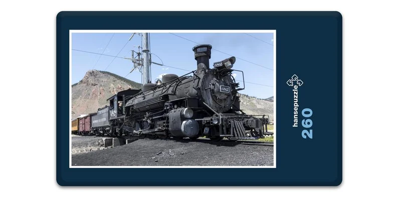 18266 Fortbewegung - Dampf-Lokomotive Puzzle
