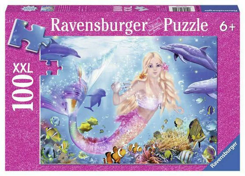 Ravensburger Mermaid and Dolphins (Monde sous-marin scintillant)