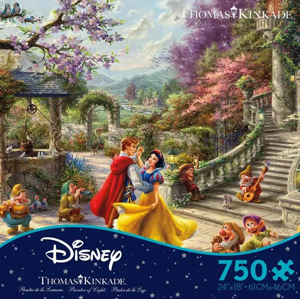 Snow White Sunlight, Thomas Kinkade Disney