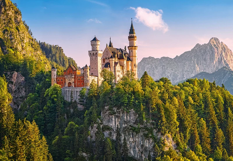 View of Neuschwanstein Castle, Germany