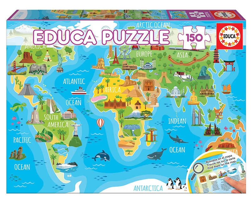 Monuments World Map